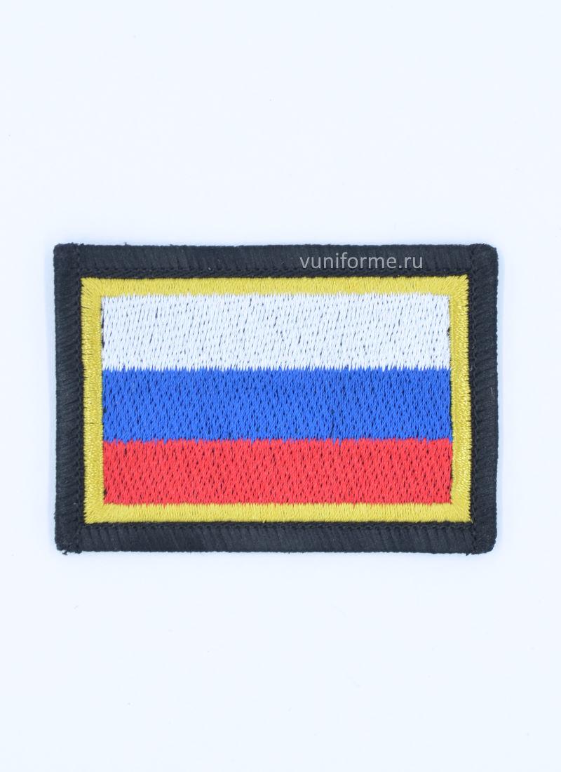 Шеврон МО триколор, на липучке