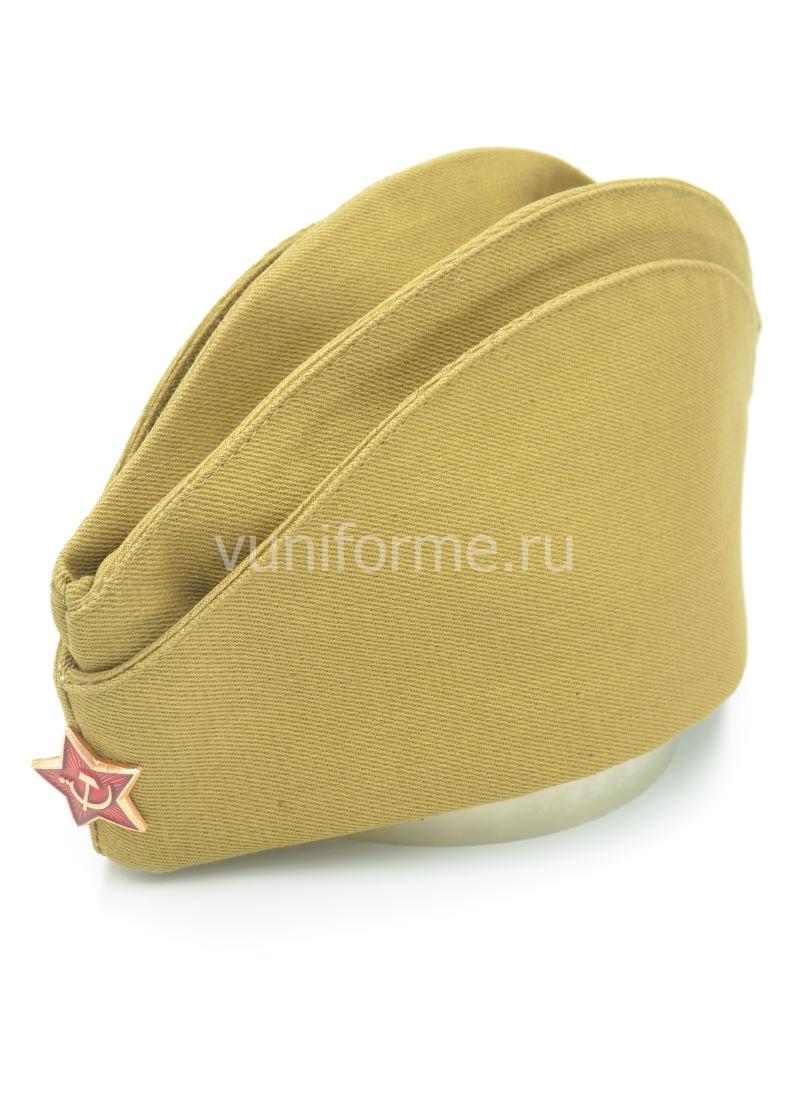 Пилотка военная СА (ВОВ), х/б