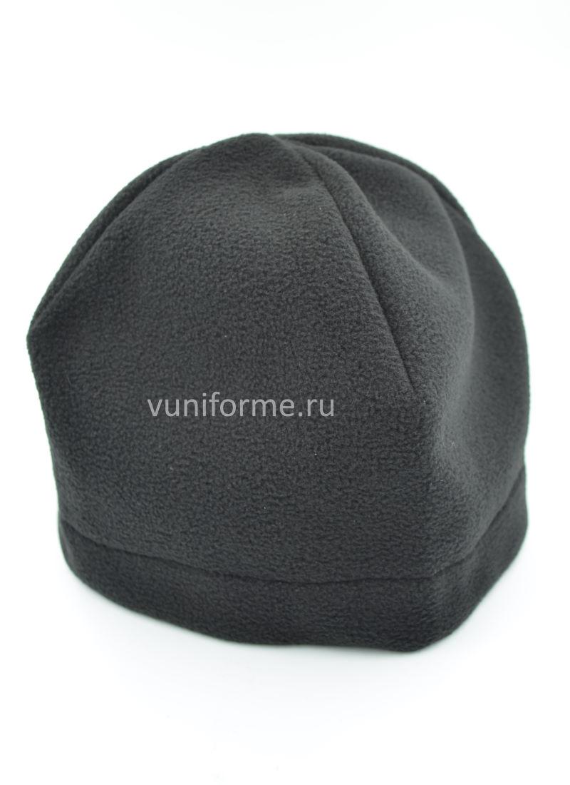 Шапка флисовая, черная