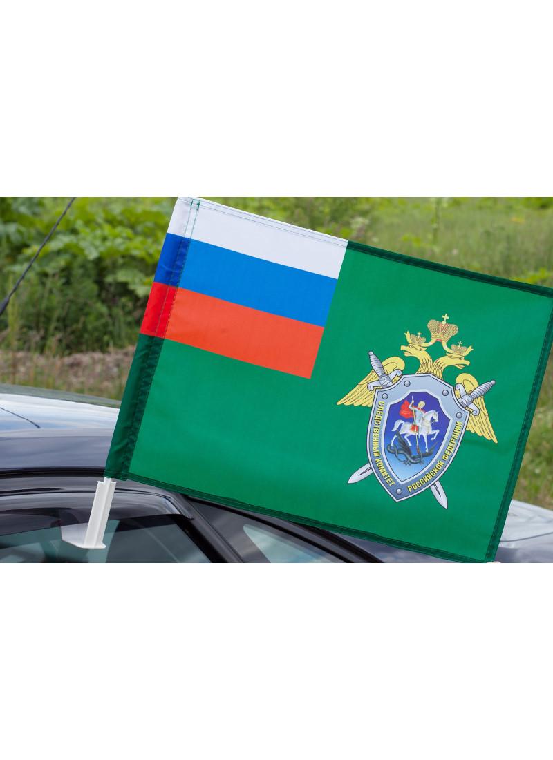 Флаг СК РФ с кронштейном, 30 х 40