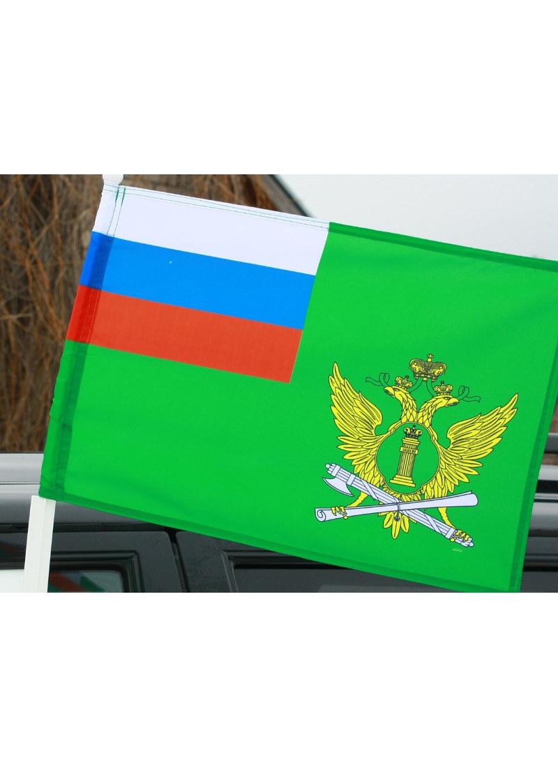 Флаг ФССП с кронштейном, 30 х 40