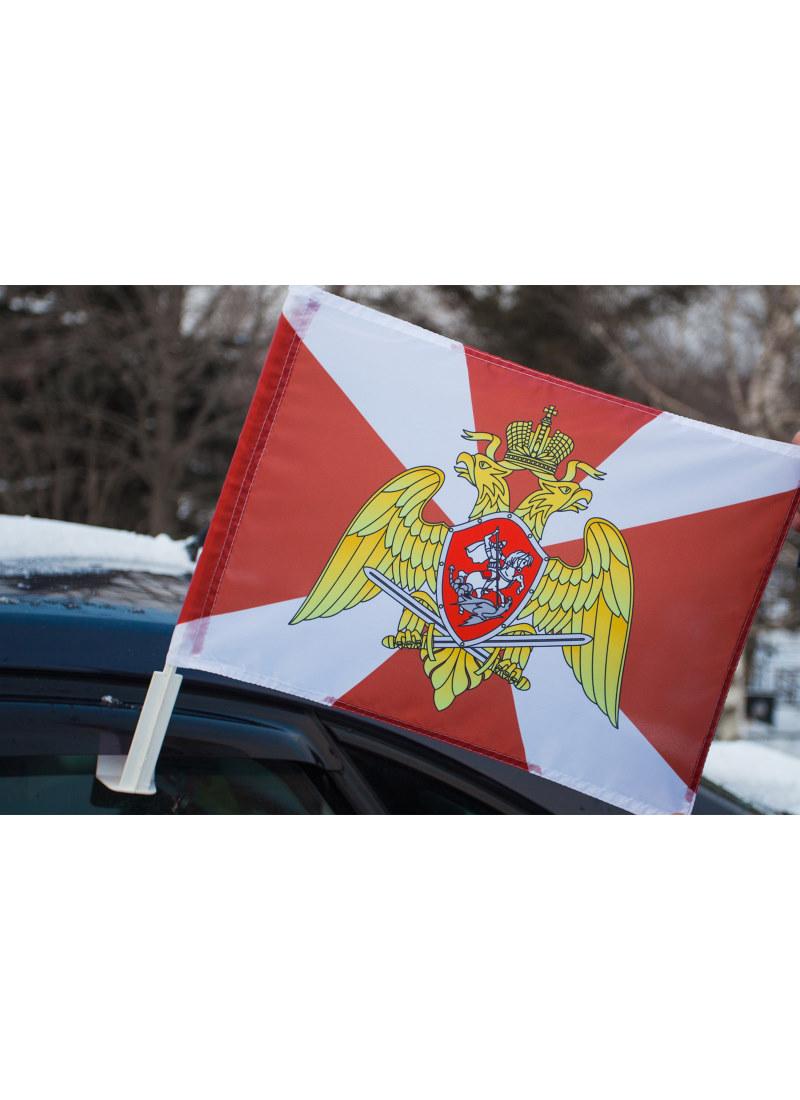Флаг Росгвардии с кронштейном, 30 х 40