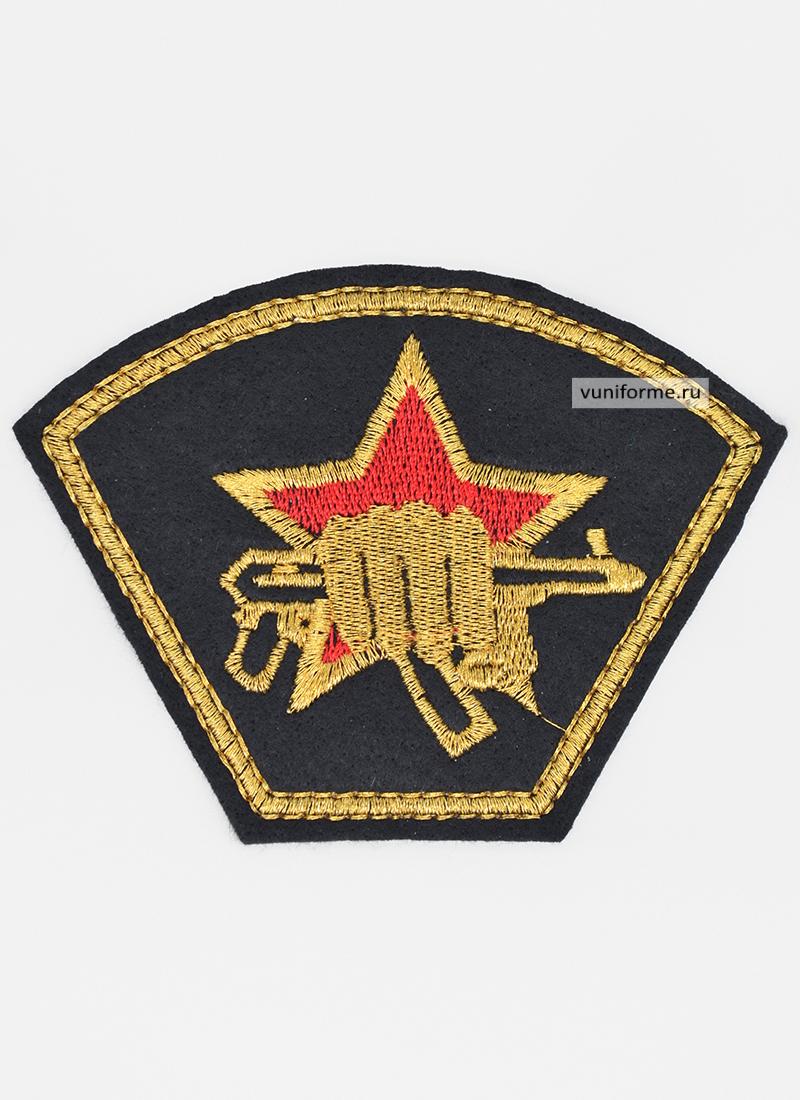 Шеврон Боевая единица, люрекс