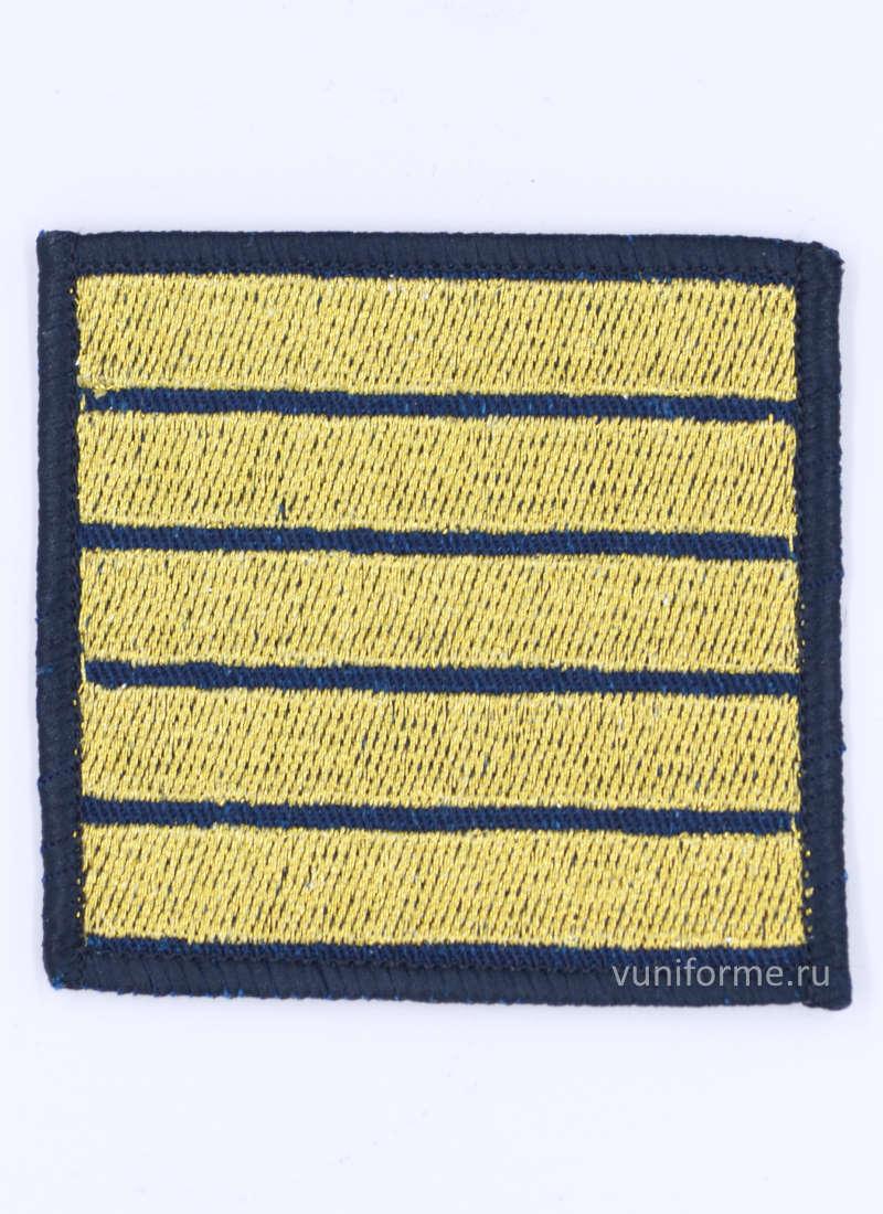 Шеврон курсовка 5 год, синий