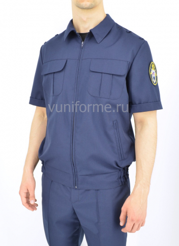 Куртка СК РФ офисная мужская с коротким рукавом