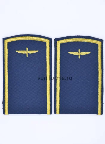 Погоны ГА синие