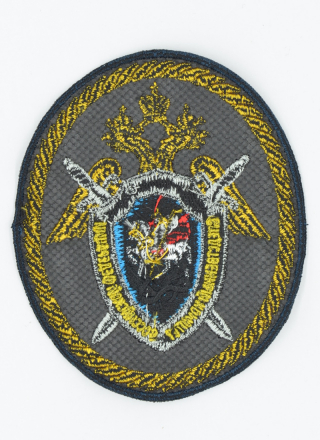 Шеврон СК РФ синий