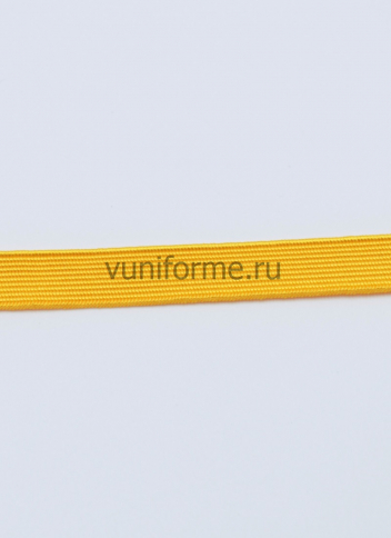 Галун капроновый желтый (ширина 10мм)